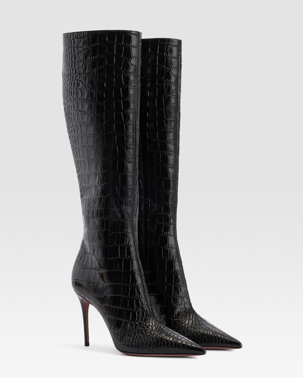 KROKO-PRINT STIEFEL