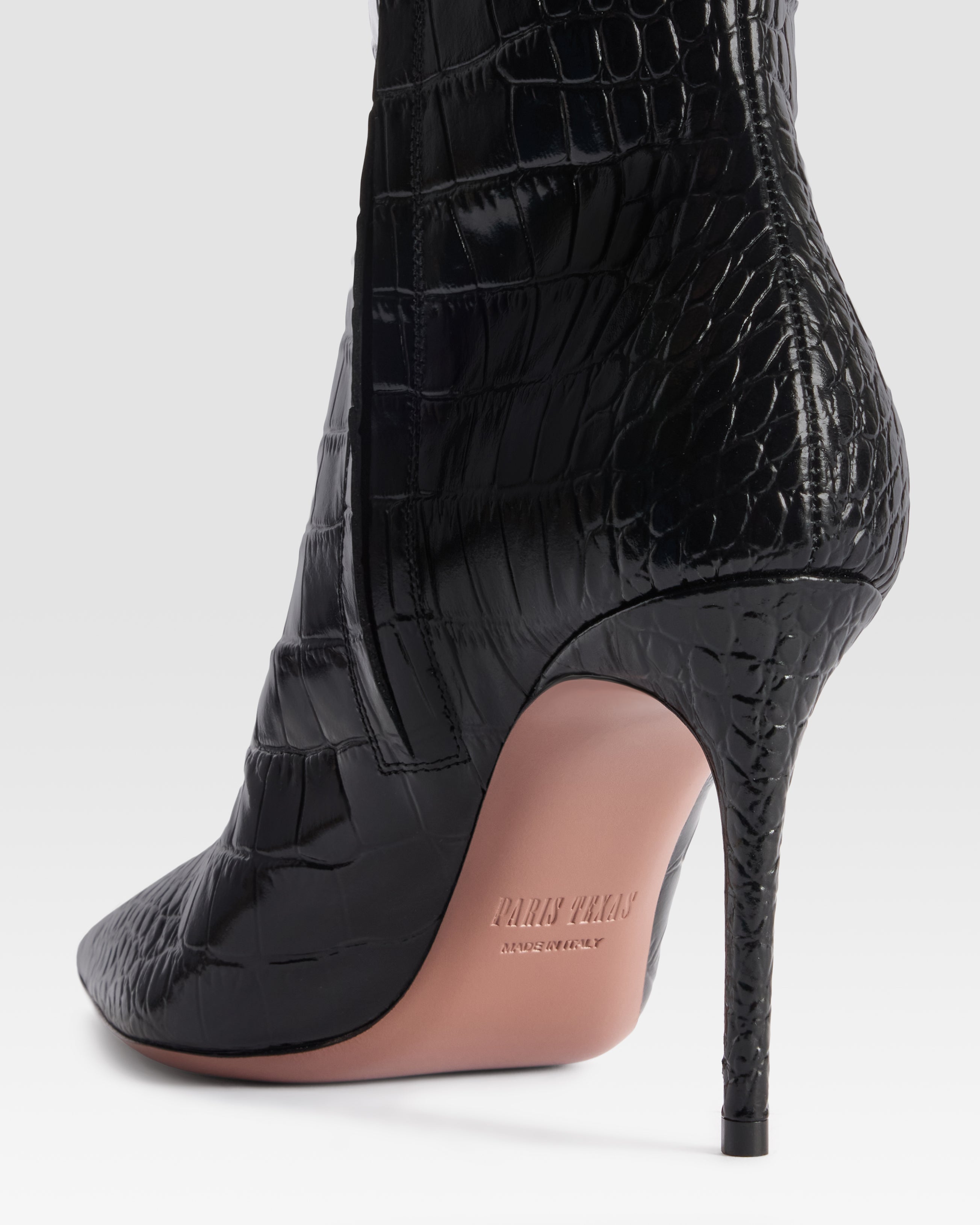 KROKO-PRINT STIEFEL