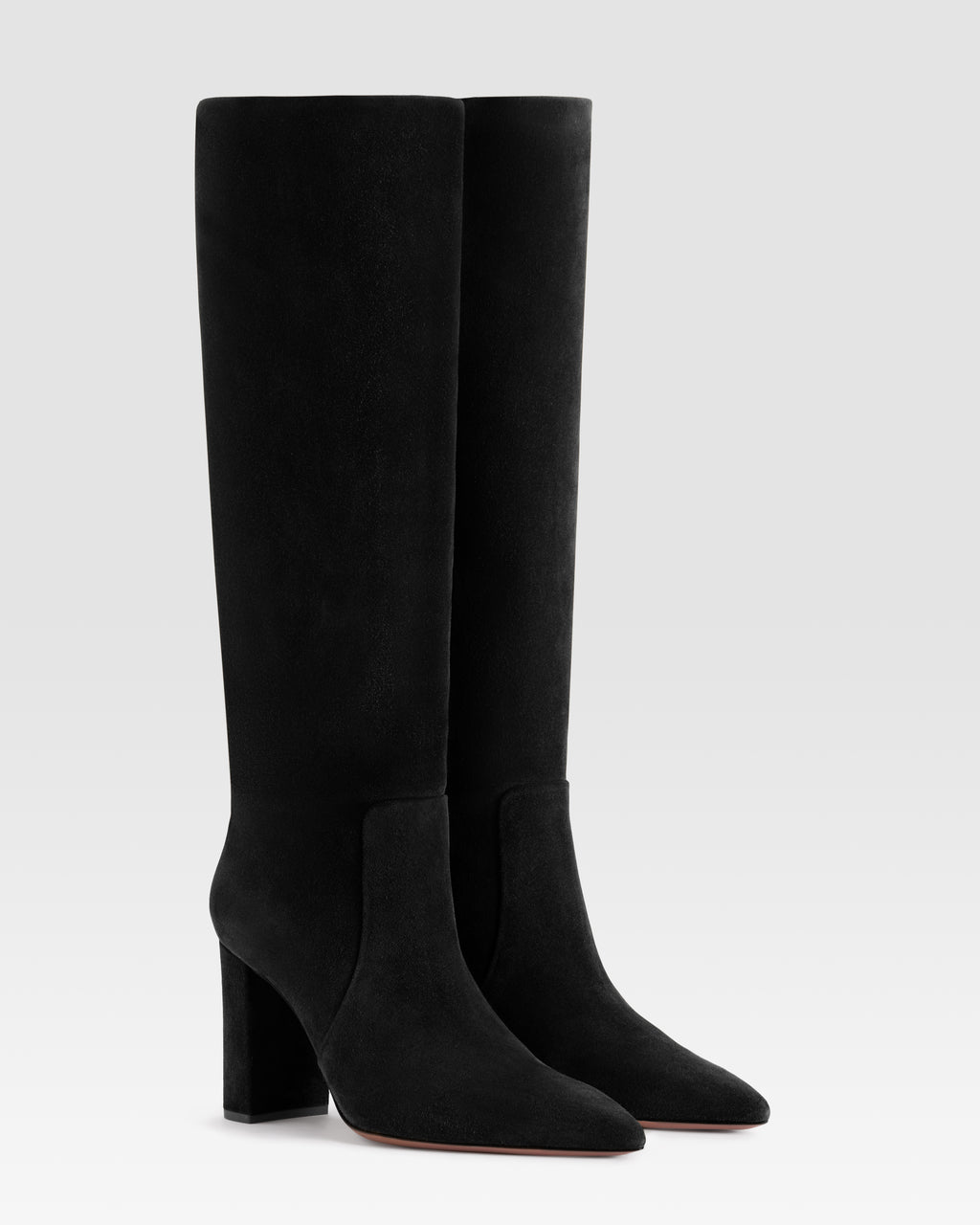 VELOURSLEDER STIEFEL