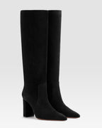 VELOURSLEDER STIEFEL