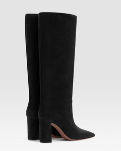 VELOURSLEDER STIEFEL