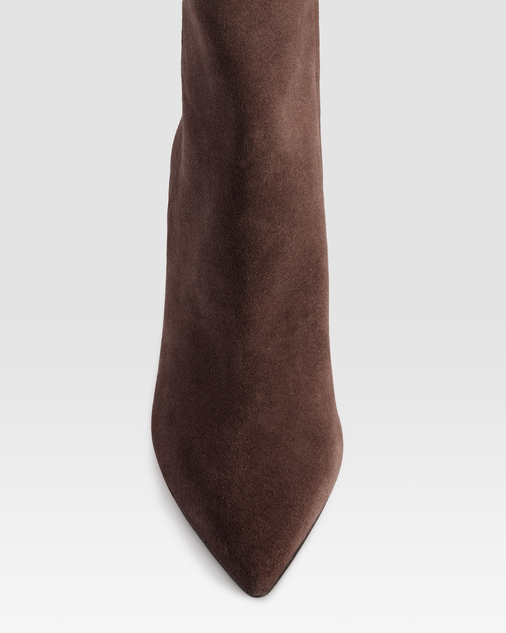 VELOURSLEDER ANKLE BOOT