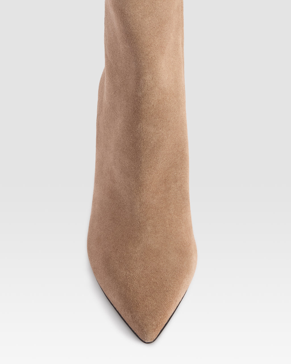 VELOURSLEDER ANKLE BOOT