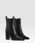 LEDER ANKLE BOOT