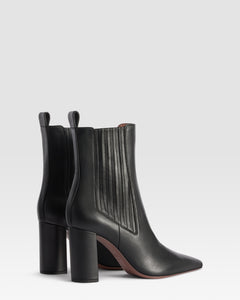 LEDER ANKLE BOOT