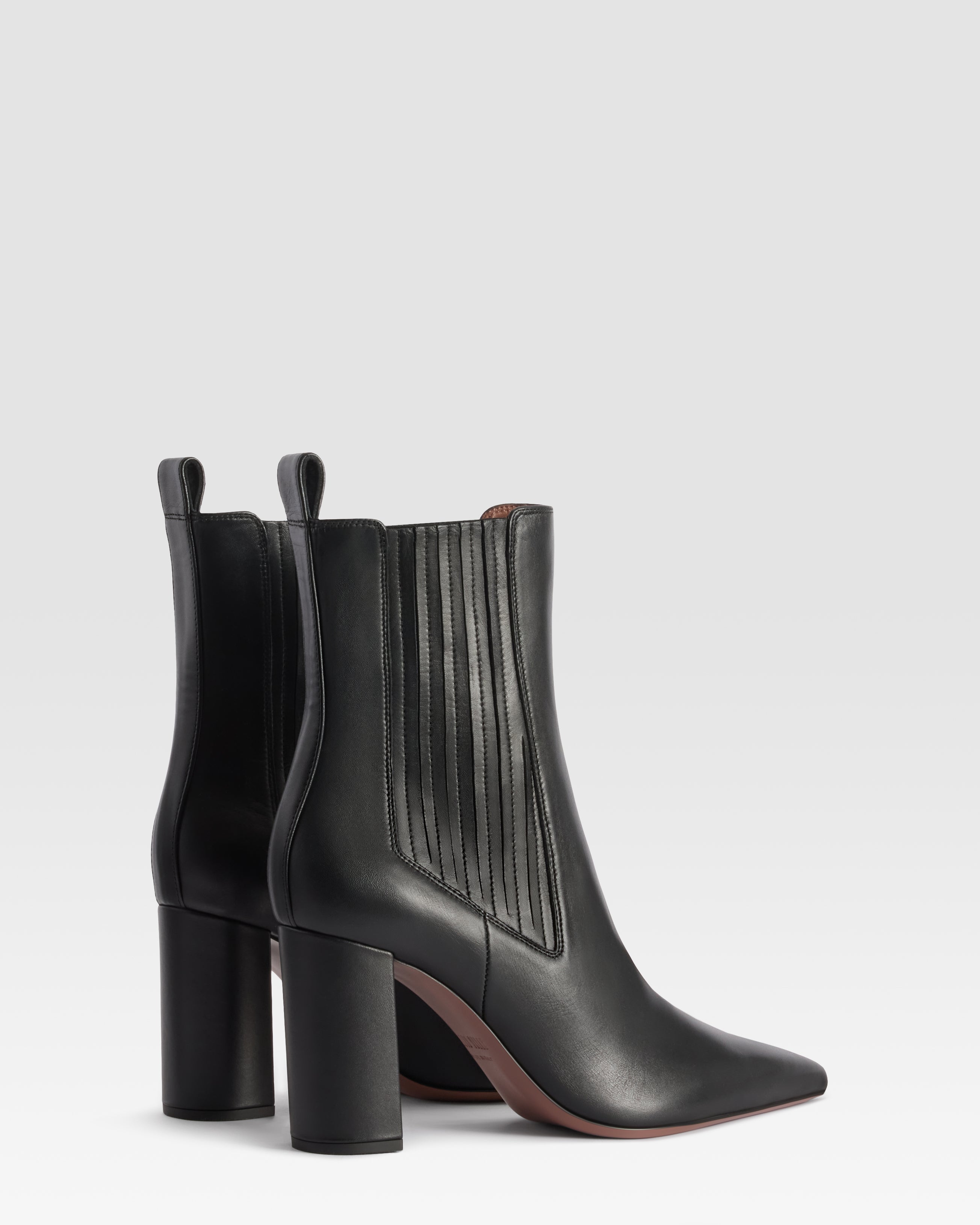 LEDER ANKLE BOOT