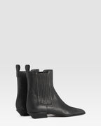 LEDER ANKLE BOOT