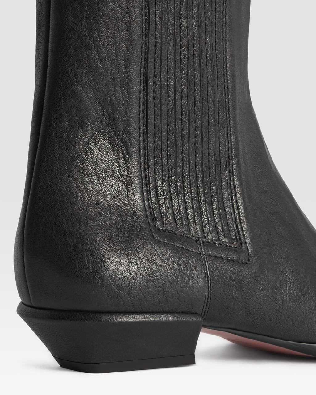 LEDER ANKLE BOOT