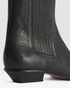LEDER ANKLE BOOT