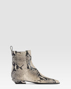 PYTHON-PRINT ANKLE BOOT