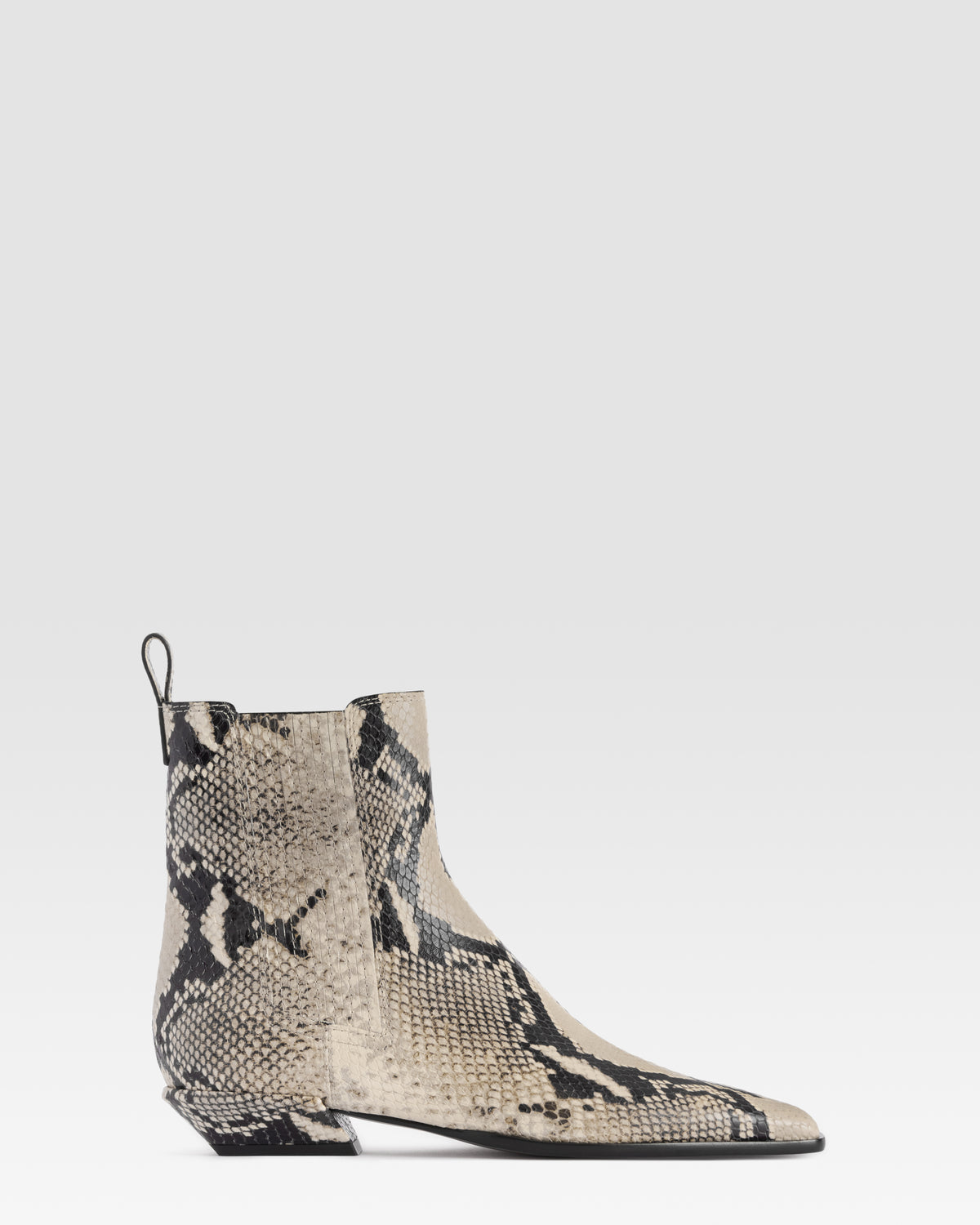 PYTHON-PRINT ANKLE BOOT