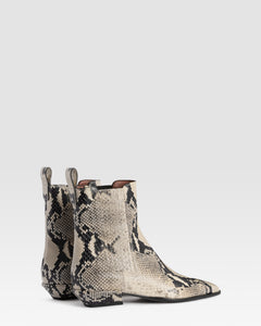 PYTHON-PRINT ANKLE BOOT