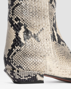 PYTHON-PRINT ANKLE BOOT