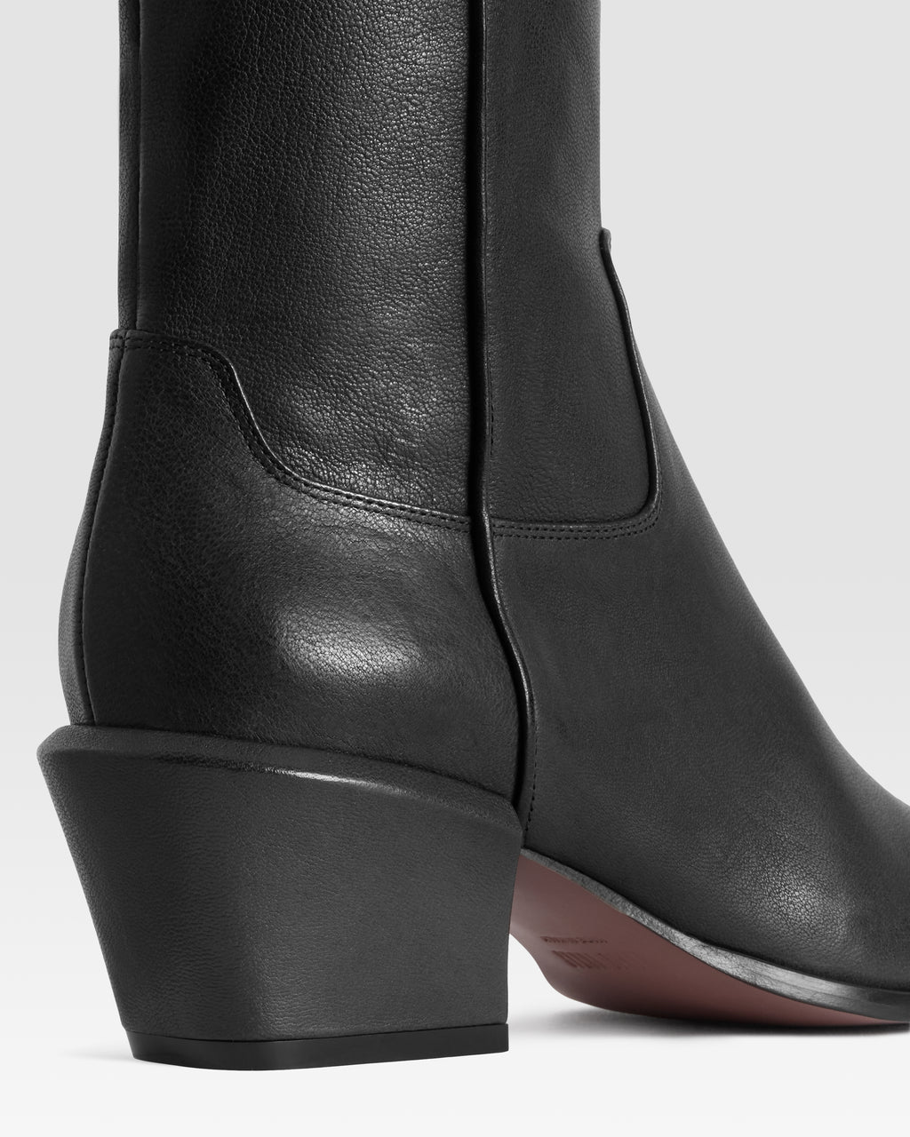 LEDER ANKLE BOOT