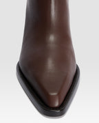 LEDER ANKLE BOOT