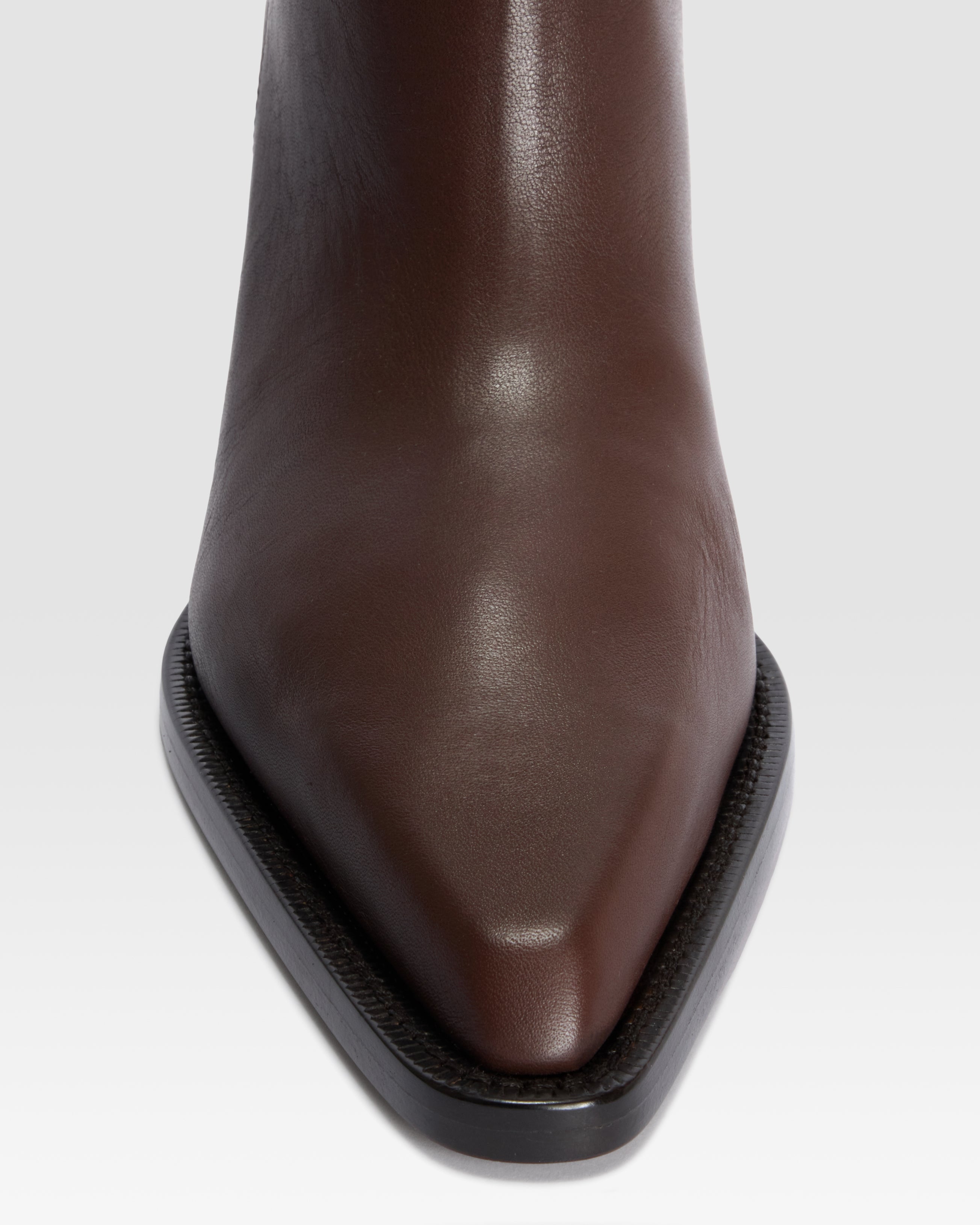 LEDER ANKLE BOOT