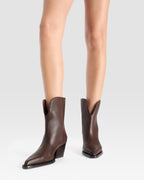 STIVALETTO IN PELLE
