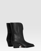 LEATHER ANKLE BOOT