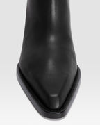 LEATHER ANKLE BOOT