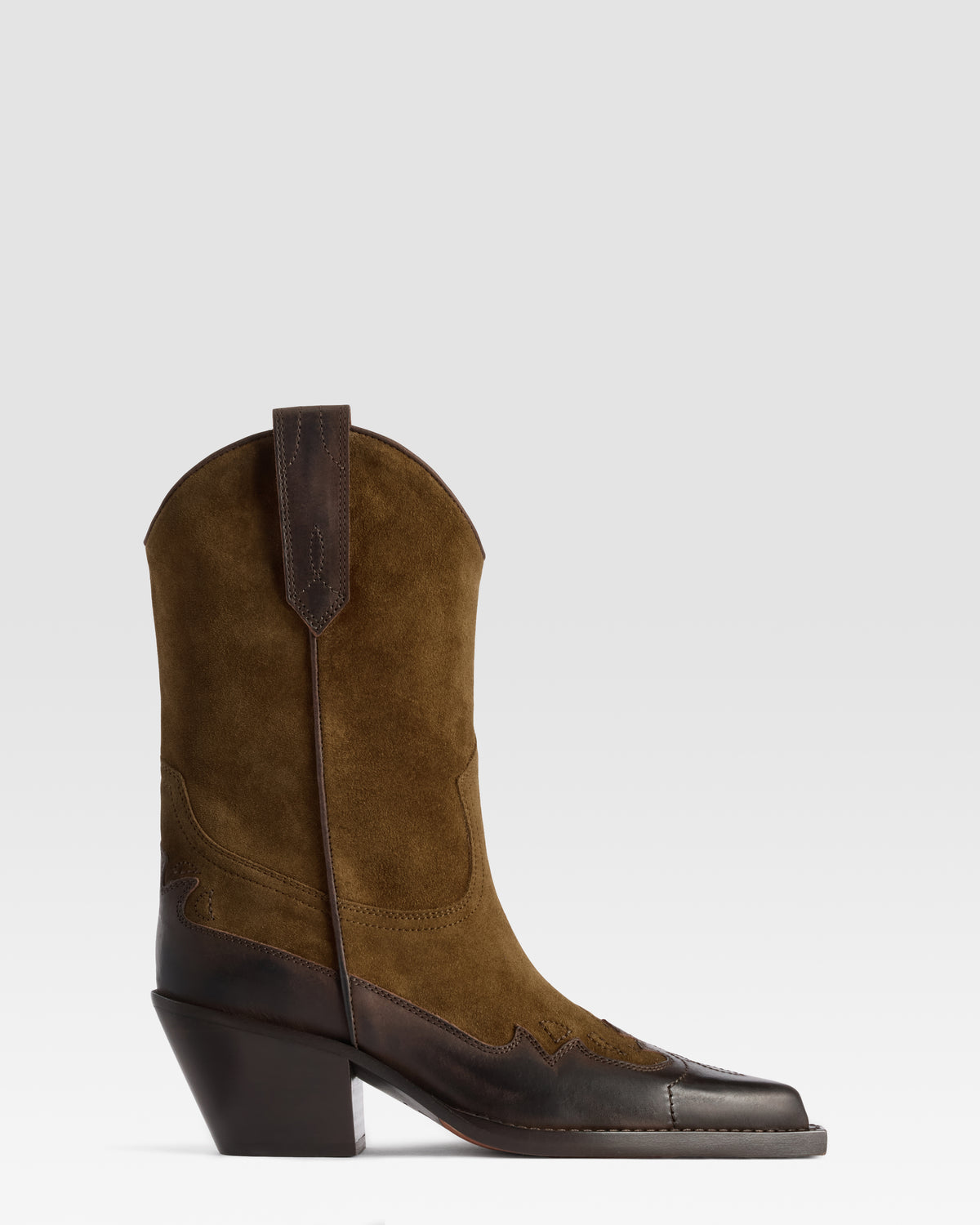 BOTA ESTILO WESTERN DE ANTE