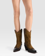 BOTA ESTILO WESTERN DE ANTE