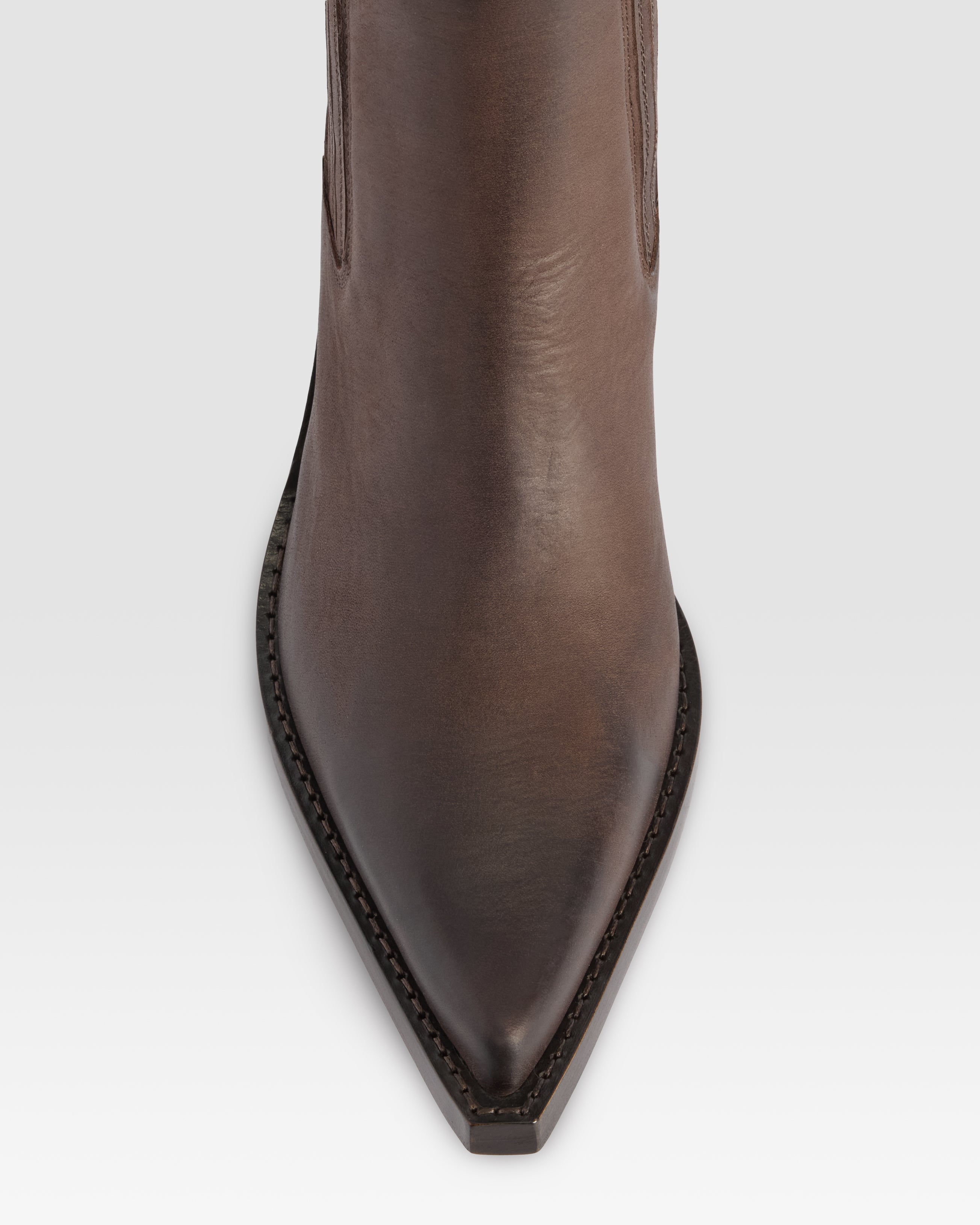 BOTTINE WESTERN EN CUIR