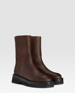 STIVALETTO IN PELLE