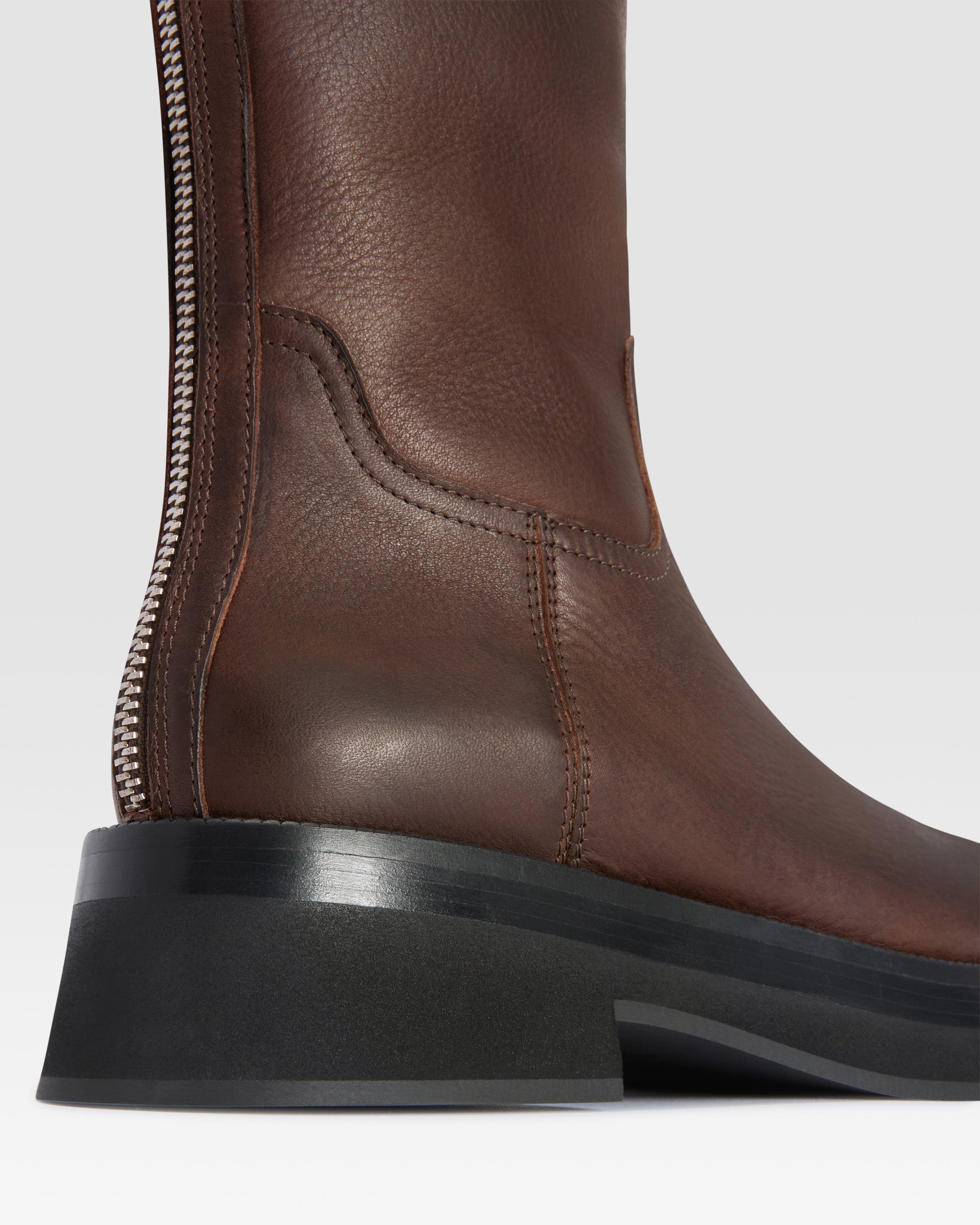 STIVALETTO IN PELLE