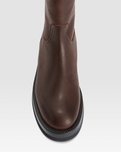 STIVALETTO IN PELLE