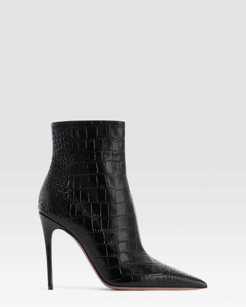 KROKO-PRINT ANKLE BOOT
