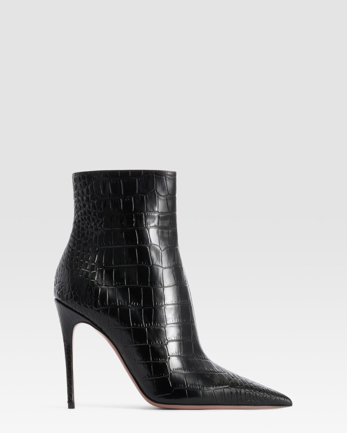 KROKO-PRINT ANKLE BOOT