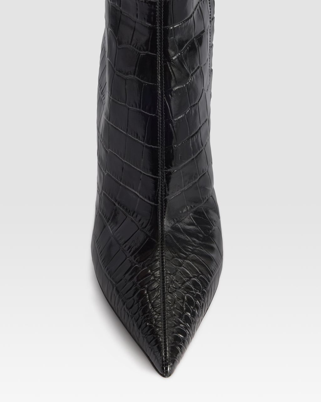 KROKO-PRINT ANKLE BOOT