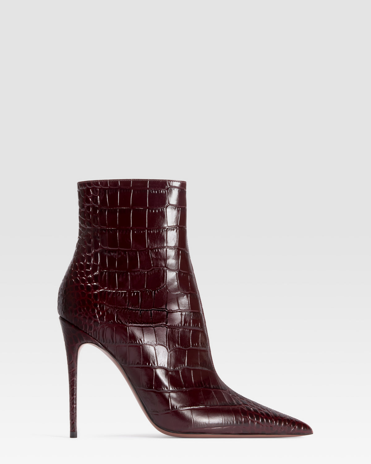 KROKO-PRINT ANKLE BOOT