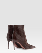 KROKO-PRINT ANKLE BOOT
