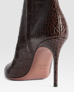 KROKO-PRINT ANKLE BOOT