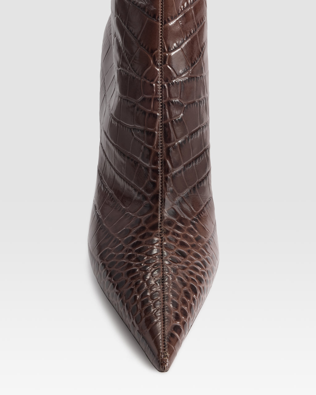 KROKO-PRINT ANKLE BOOT