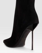 SUEDE BOOT WITH SOFT FURRY BAND