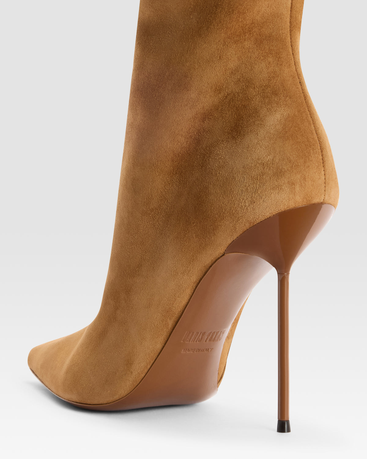 SUEDE BOOT WITH SOFT FURRY BAND