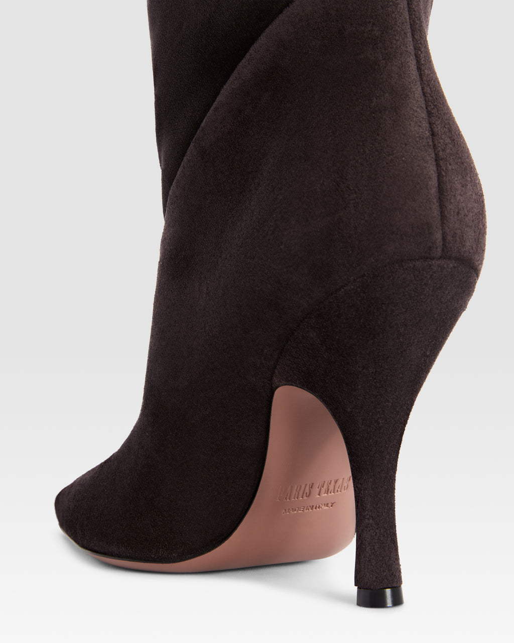 OVER-THE-KNEE VELOURSLEDERSTIEFEL