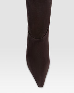 OVER-THE-KNEE VELOURSLEDERSTIEFEL