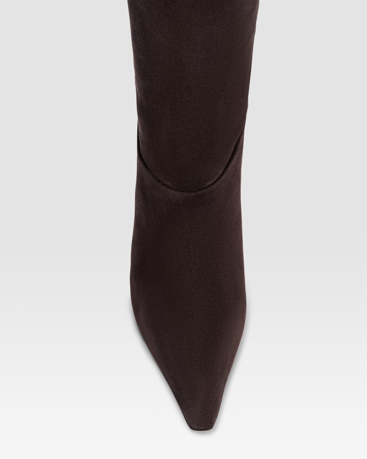 OVER-THE-KNEE VELOURSLEDERSTIEFEL