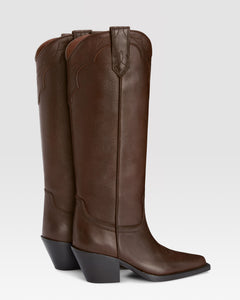 WESTERNSTIEFEL AUS LEDER