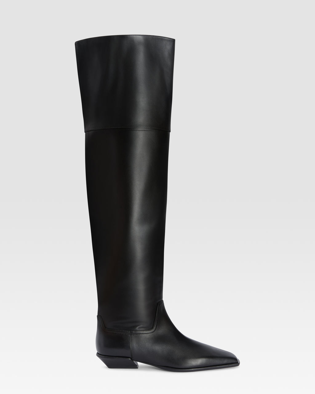 BOTTE CUISSARDE EN CUIR