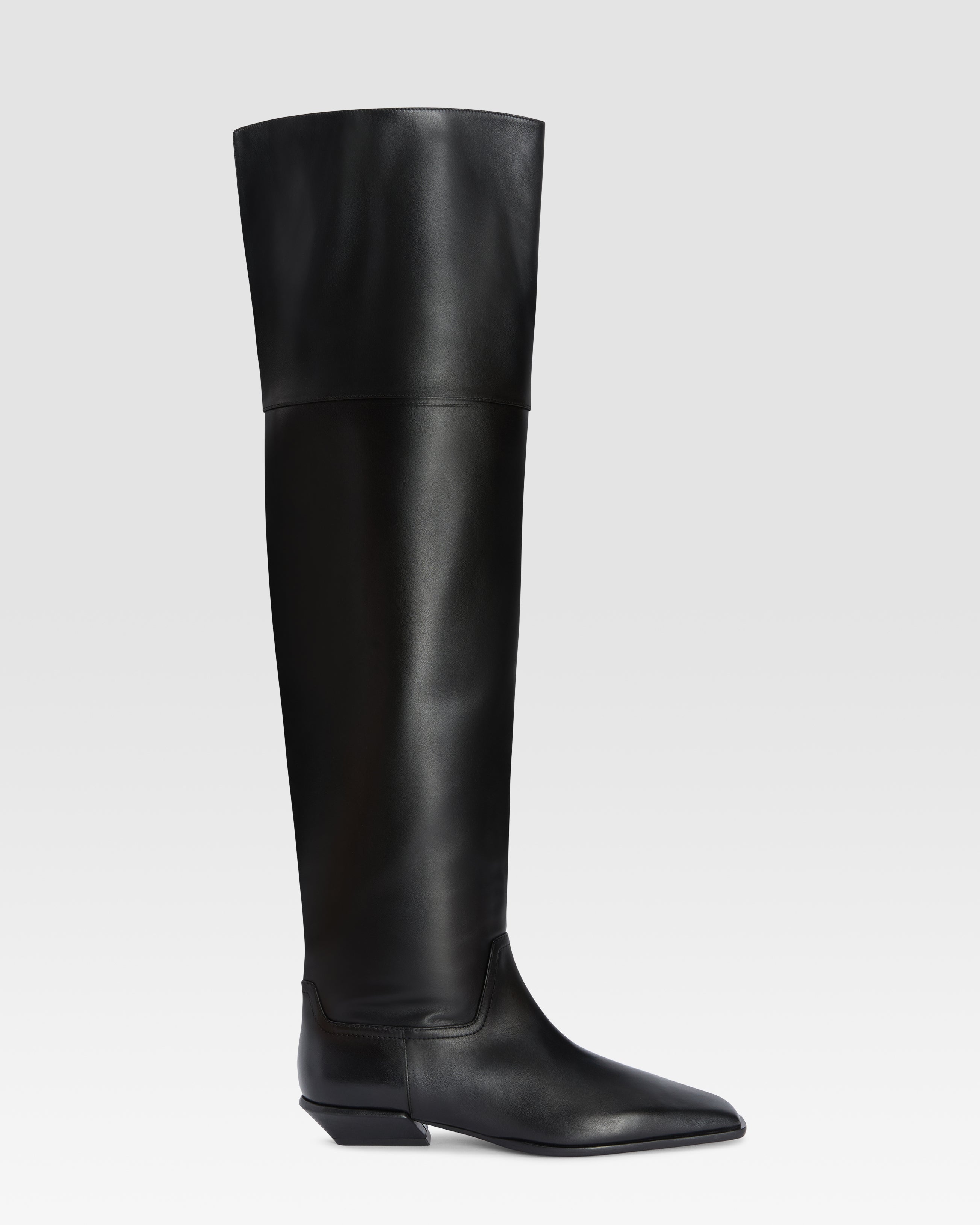 BOTTE CUISSARDE EN CUIR