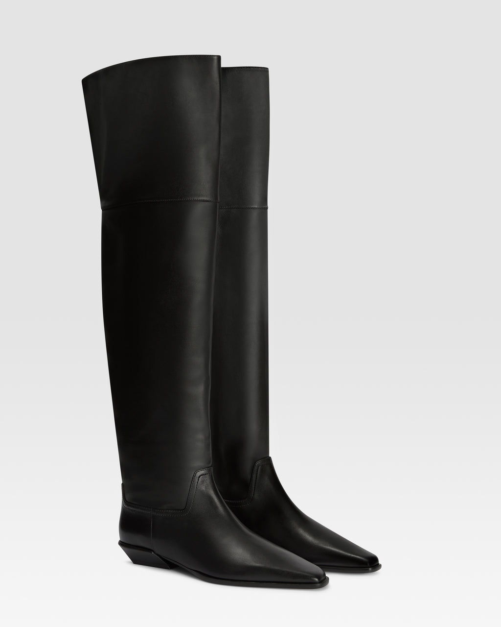BOTTE CUISSARDE EN CUIR