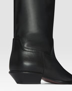 BOTTE CUISSARDE EN CUIR