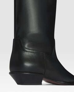 BOTTE CUISSARDE EN CUIR