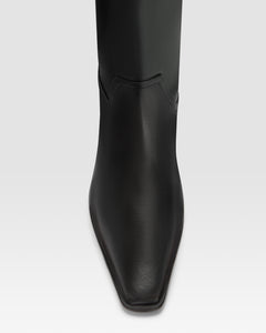BOTTE CUISSARDE EN CUIR