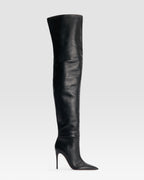BOTTE CUISSARDE EN CUIR
