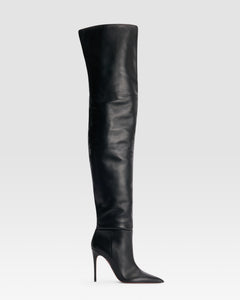 BOTTE CUISSARDE EN CUIR